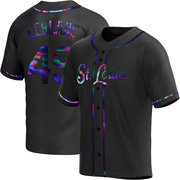 Wade LeBlanc Youth St. Louis Cardinals Alternate Jersey - Black Holographic Replica