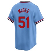 Willie McGee Men's St. Louis Cardinals Cooperstown Collection Jersey - Light Blue Limited