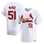 Willie McGee Men's St. Louis Cardinals Home Jersey - White Limited