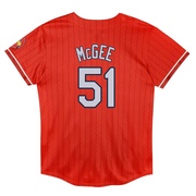 Willie McGee Toddler St. Louis Cardinals Preschool 2024 City Connect Jersey - Red Limited