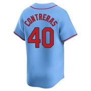 Willson Contreras Men's St. Louis Cardinals Alternate Jersey - Light Blue Limited