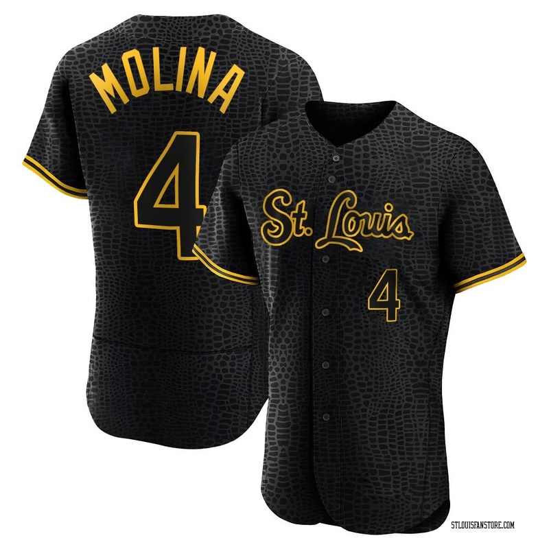 Yadier Molina 1982 St. Louis Cardinals Cooperstown Men's 30th Anniv.  Home Jersey