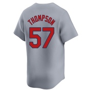 Zack Thompson Men's St. Louis Cardinals Away Jersey - Gray Limited