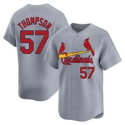 Zack Thompson Youth St. Louis Cardinals Away Jersey - Gray Limited